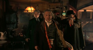 Van Helsing (Anthony Hopkins) leads the windy charge of Vampire Hunters who seek to undo Dracula's evil deeds.